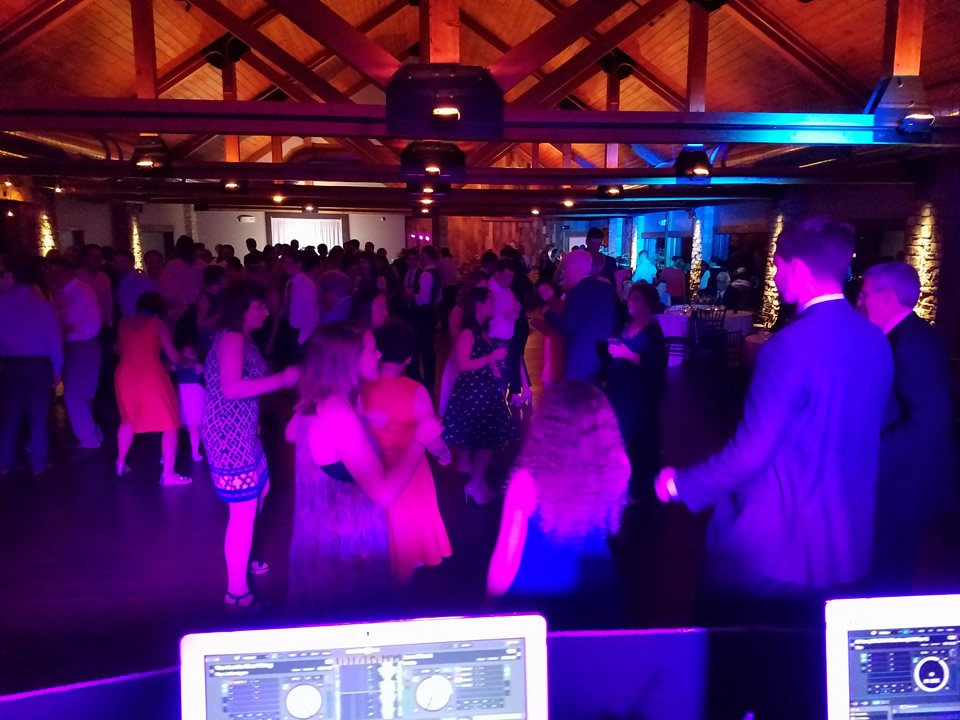 The dance floor was filled and energetic all night long